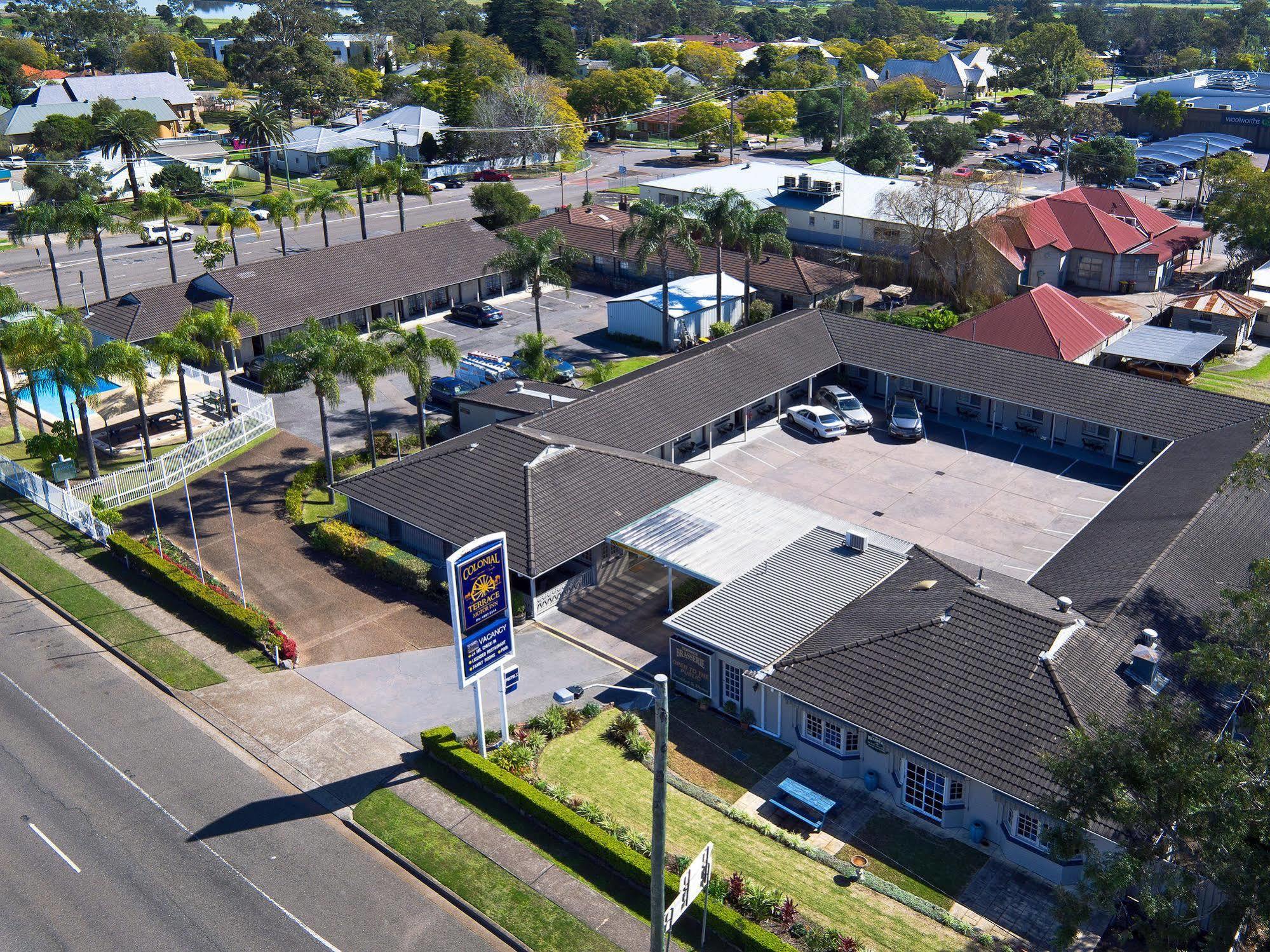 Colonial Terrace Motor Inn Raymond Terrace Exteriér fotografie